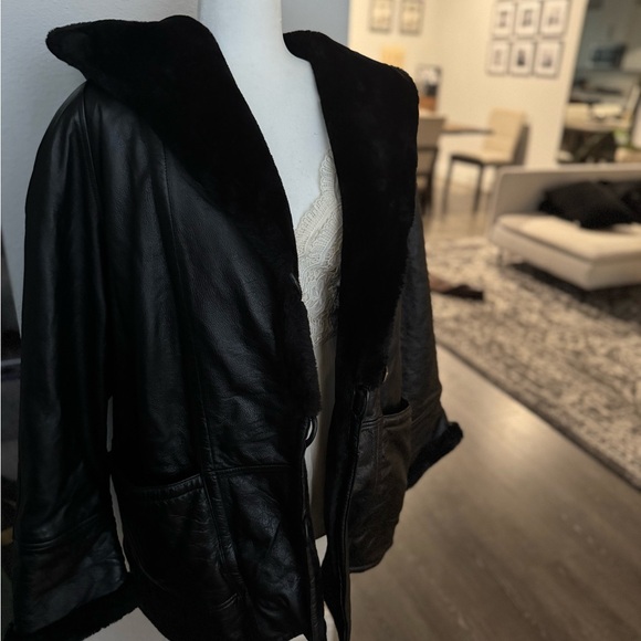 Charles Klein Genuine Leather Jacket - Picture 3 of 6